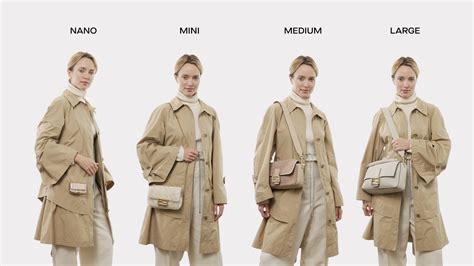 baguette fendi classica|fendi size chart.